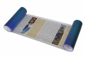 Picture of The Koren Illustrated Megillat Esther Graphic Novel Scroll